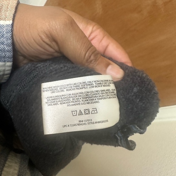 Woolrich Gray and Blue‎ Utility Jacket - Picture 11 of 11